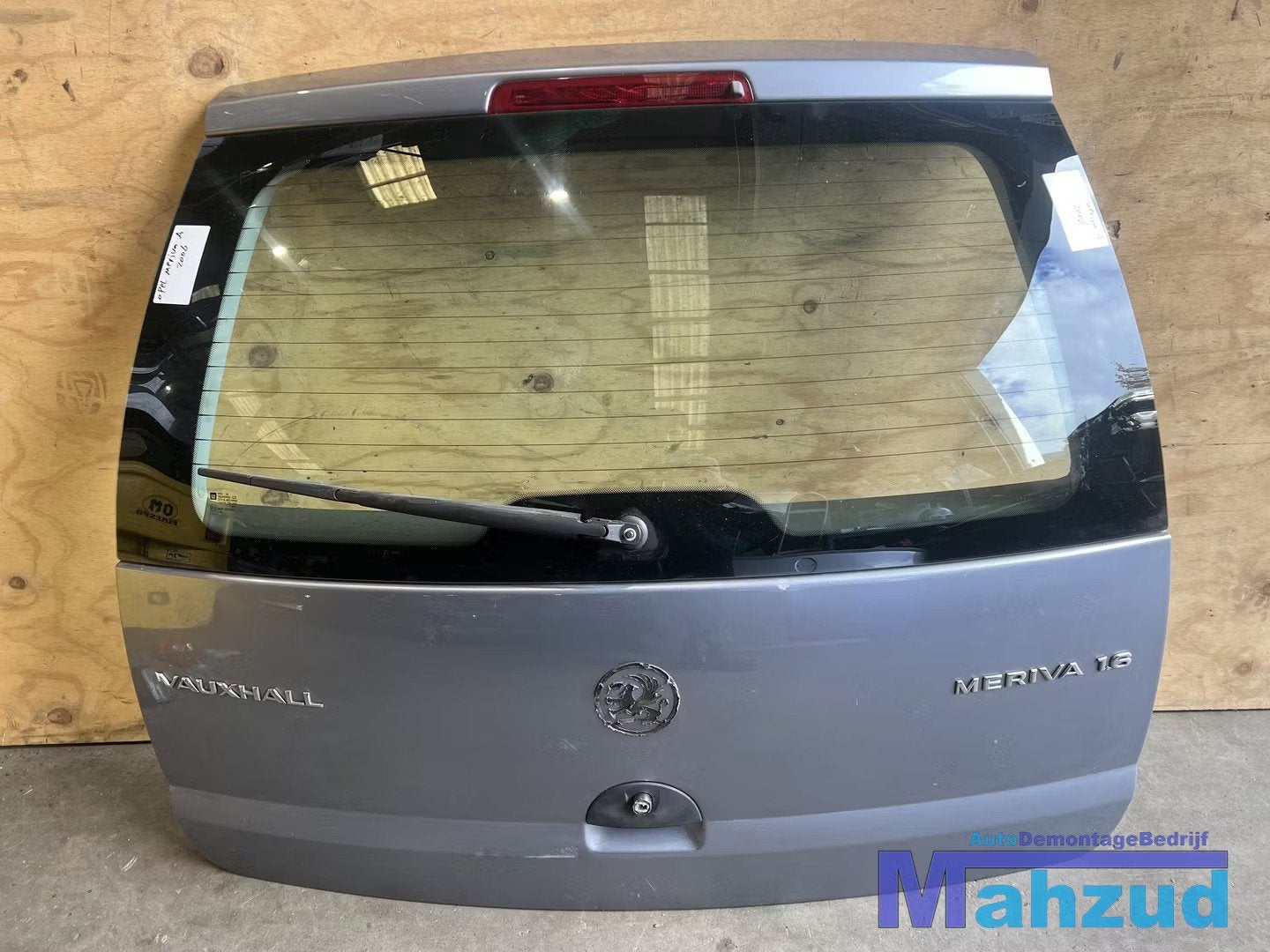 OPEL MERIVA A Grijs achterklep 2003-2010, Arrière, Opel Automobile GmbH, Porte, Opel