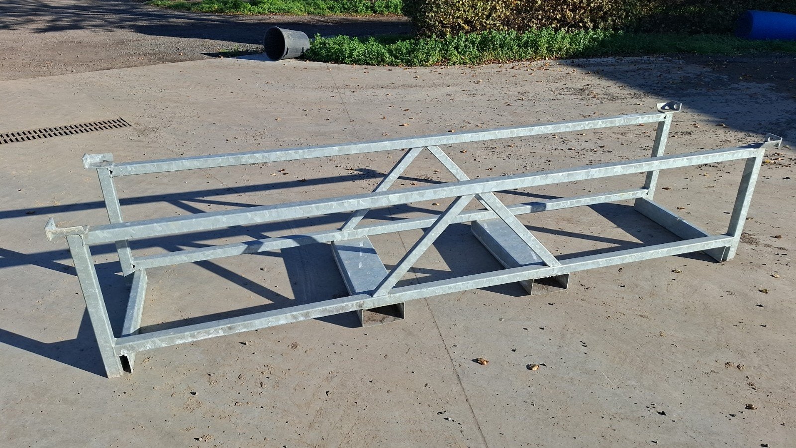 Opbergkisten Profielbakken stapelbaar galvaniseerd, Ophalen