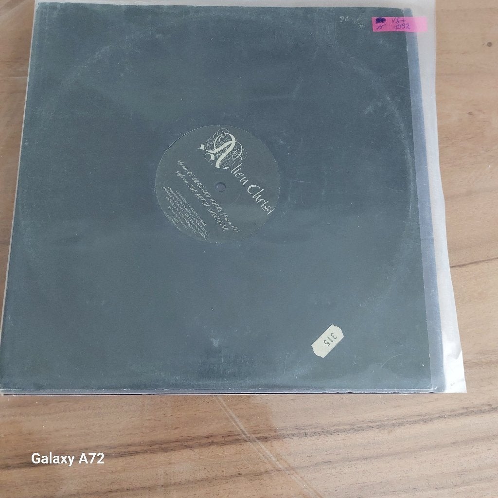 alien christ the art of shredding  12 inch maxi, 12 pouces, Enlèvement ou Envoi, Autres types, Utilisé