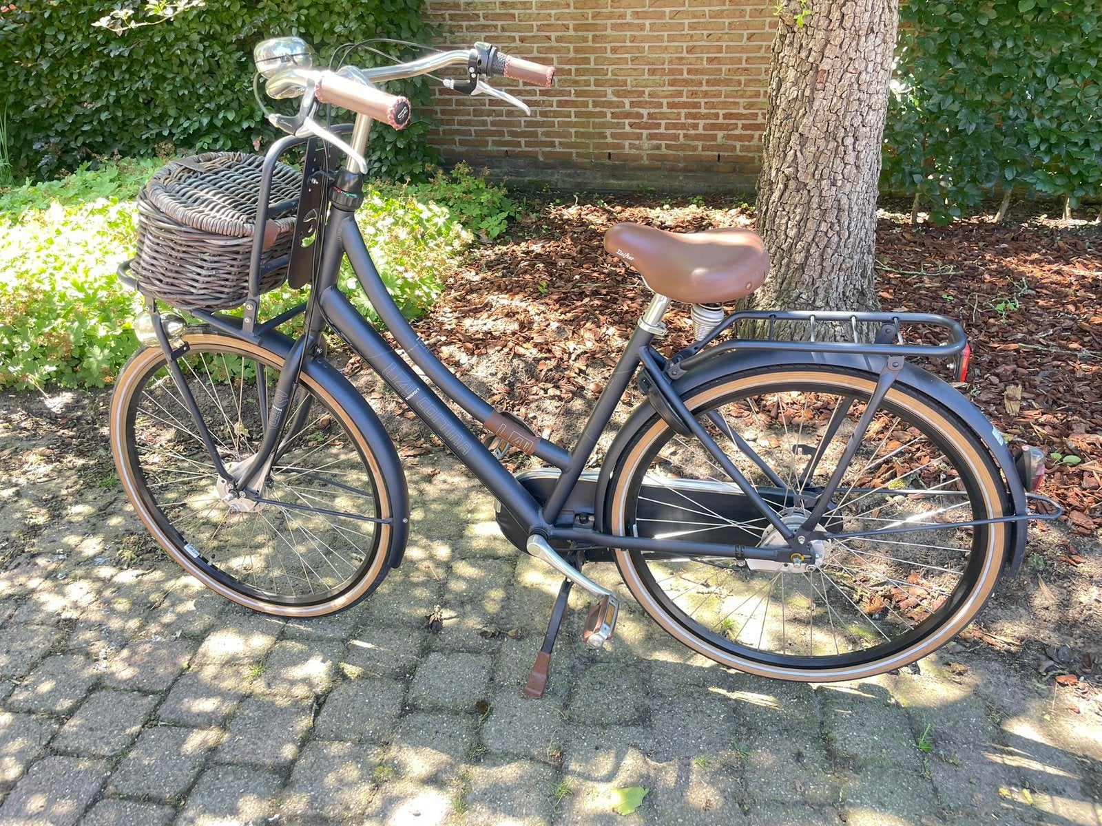 Damesfiets met mandje, Fietsen en Brommers, 47 tot 50 cm, Ophalen, Gebruikt, Overige merken