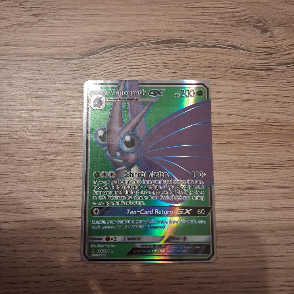 Venomoth gx, Ophalen
