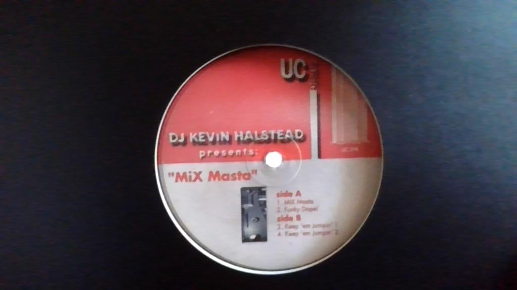 DJ KEVIN HALSTEAD " MIX MASTA ", Ophalen of Verzenden, Zo goed als nieuw, 12 inch, Techno of Trance
