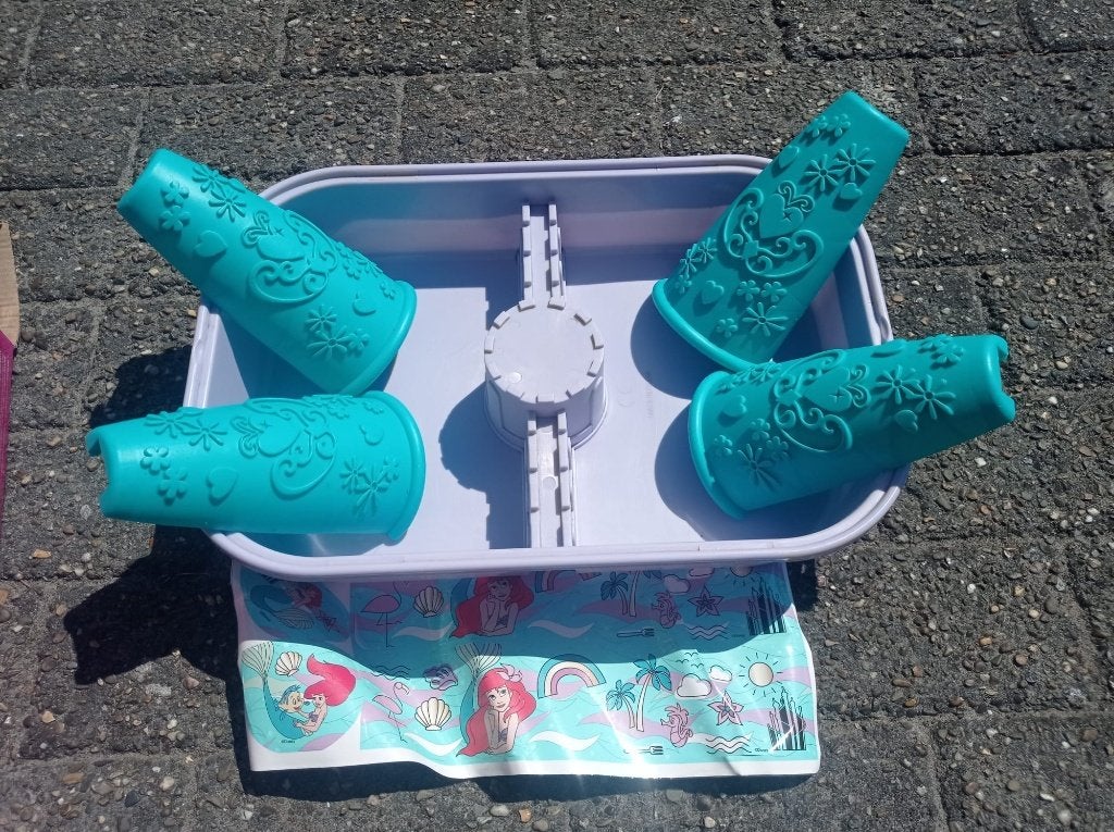 disney zandkastelen set, Ophalen, Gebruikt