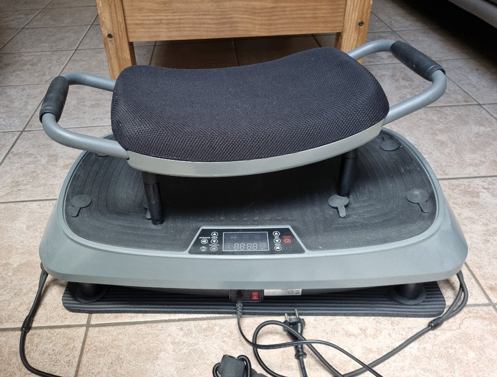 Trilplaat VIBRO Body Booster, Sports & Fitness, Enlèvement, Utilisé, Jambes, Plaque vibrante
