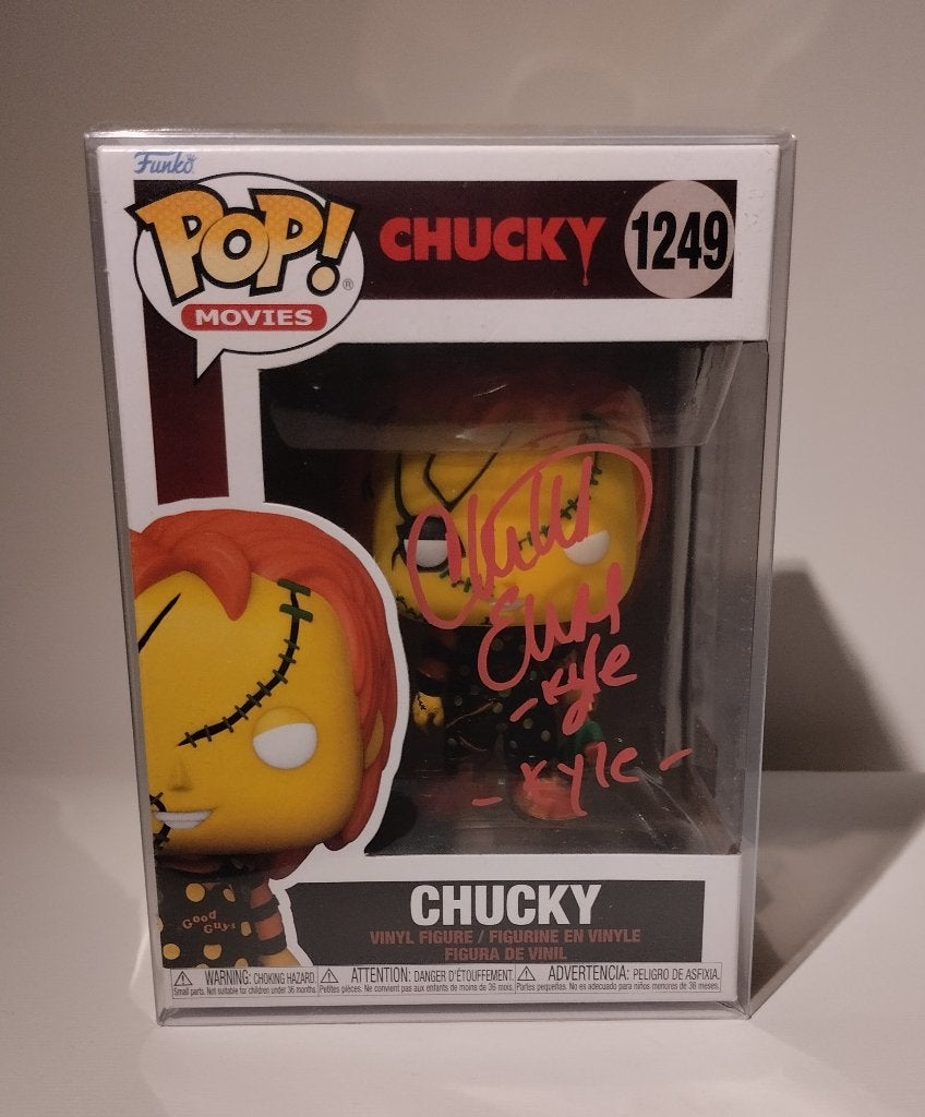 funko pop chucky gesigneerd, Verzamelen, Ophalen of Verzenden, Nieuw