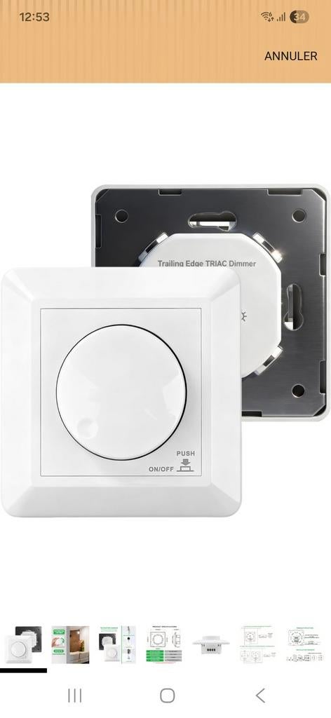 230V led lichtdimmerschakelaar led dimmerschakelaar
