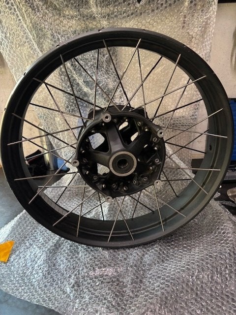 BMW 1200/1250 GS spaakvelg, Motoren, Ophalen