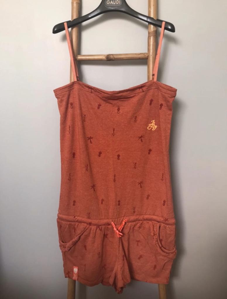 Combi short J&Joy orange à motifs., Enlèvement ou Envoi, Comme neuf, Orange