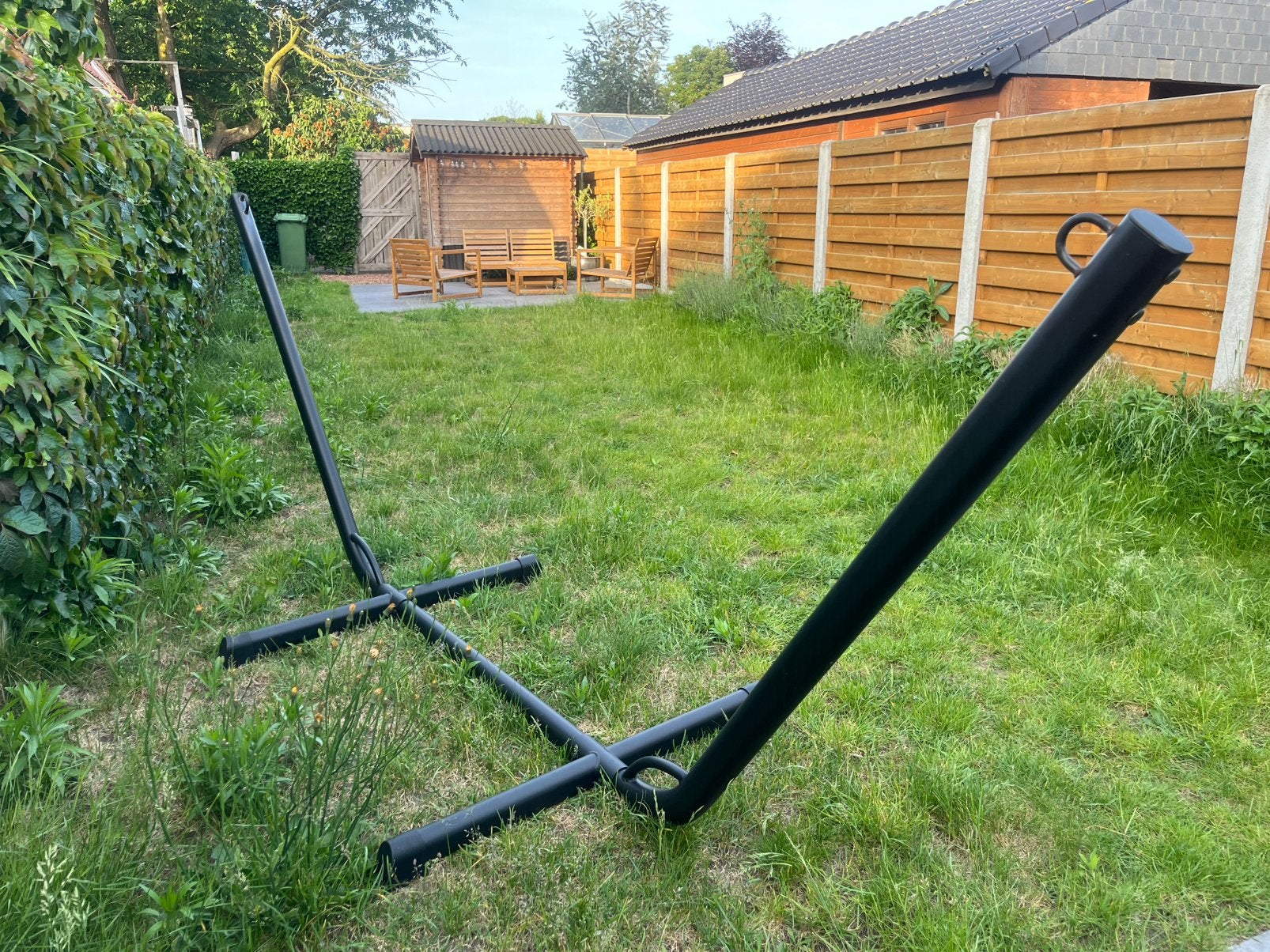 Hangmat staander, Tuin en Terras, Ophalen, Gebruikt
