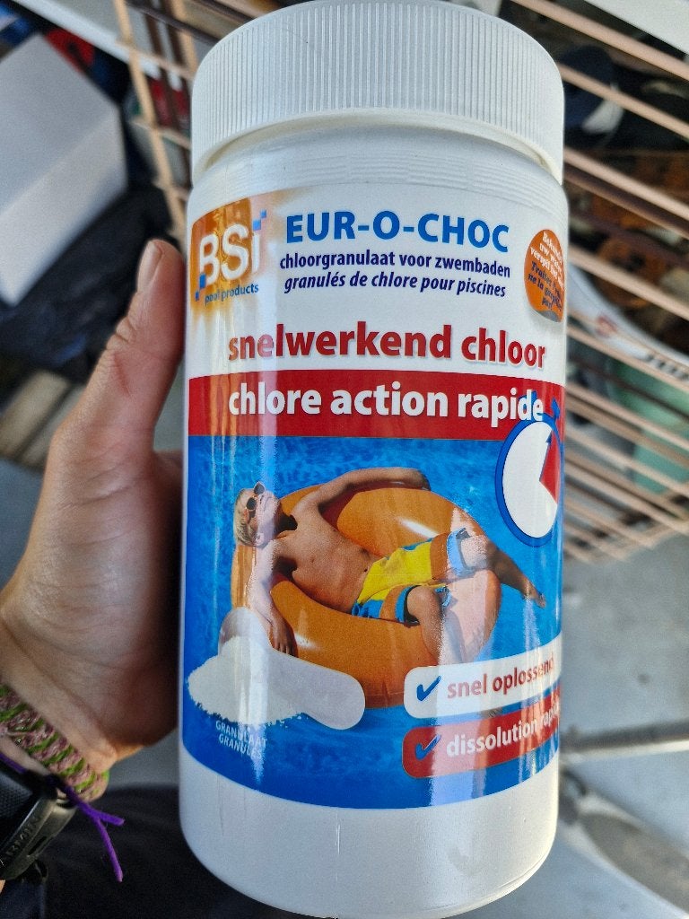 Reinigingsmiddelen zwembad, Ophalen, Zo goed als nieuw, Reinigingsmiddel