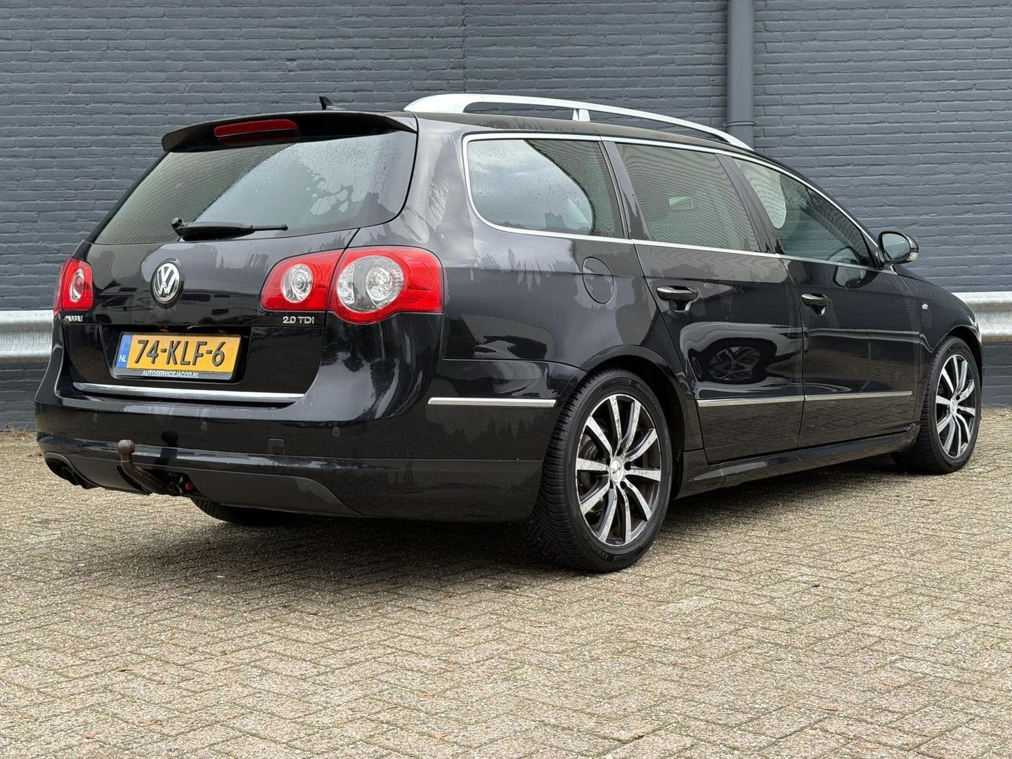 Volkswagen Passat Variant 2.0 TDI Highline, Auto's, Zwart, Zwart, Bedrijf, 148 g/km