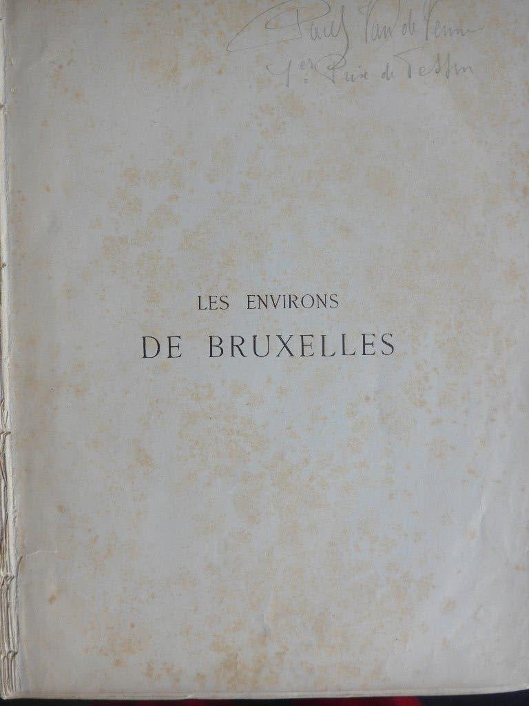 les environs de Bruxelles - Alfred Mabille - 1884, Enlèvement ou Envoi, 19e siècle, Utilisé