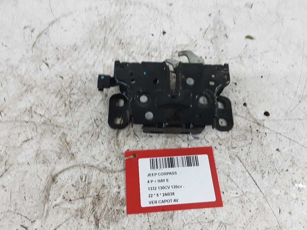 SERRURE CAPOT Jeep Compass II (MP) (01-2016/-), Webaccessibility@stellantis.com, Stellantis N.V., Utilisé, Taurusavenue 1
2132 LS  Hoofddorp, NL