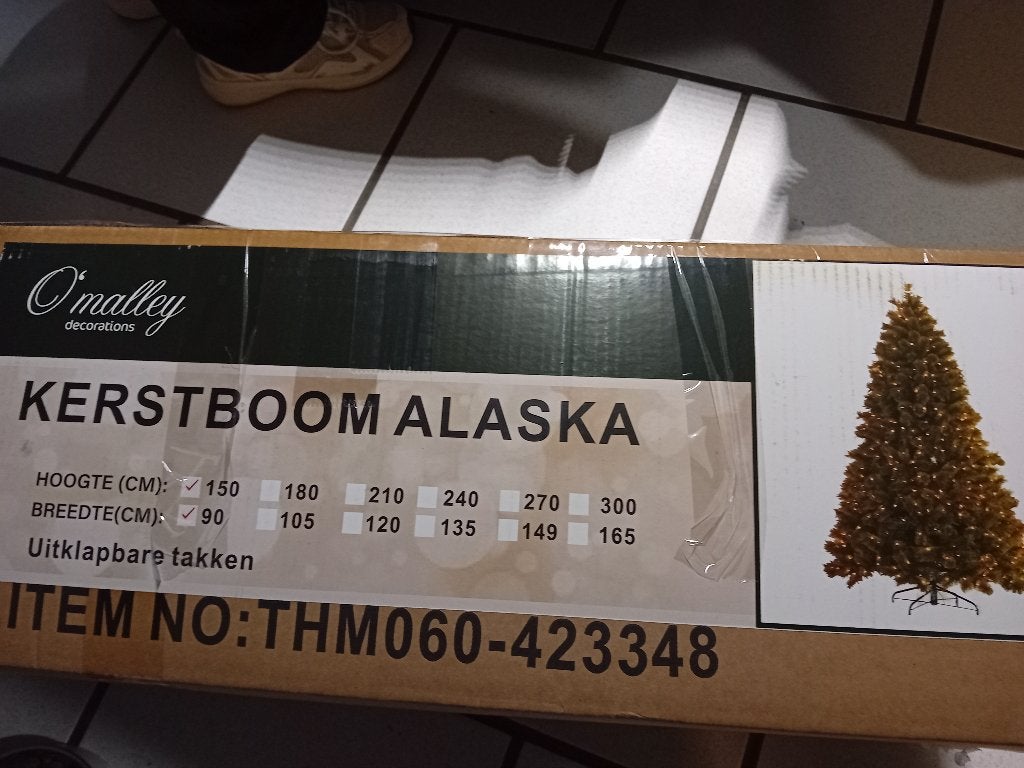 Kerstboom, Alaska, Diversen, Ophalen, Zo goed als nieuw