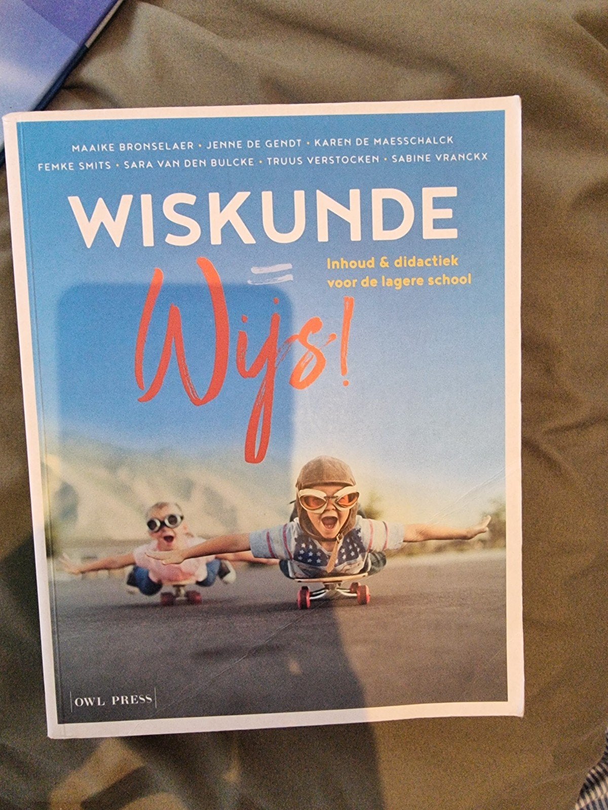 Maaike Bronselaer - Wiskunde = Wijs !, Boeken, Ophalen, Zo goed als nieuw, Hogeschool, Maaike Bronselaer