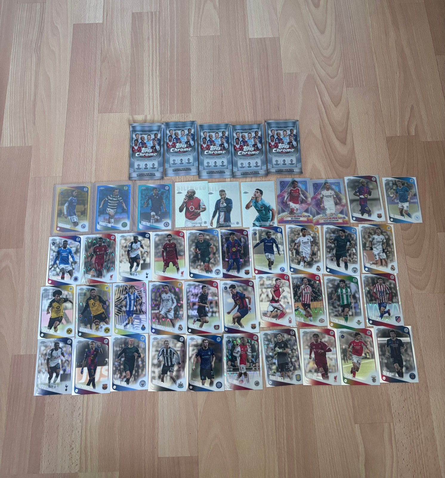 Topps Chrome 25/26, Ophalen of Verzenden, Nieuw, Meerdere kaarten