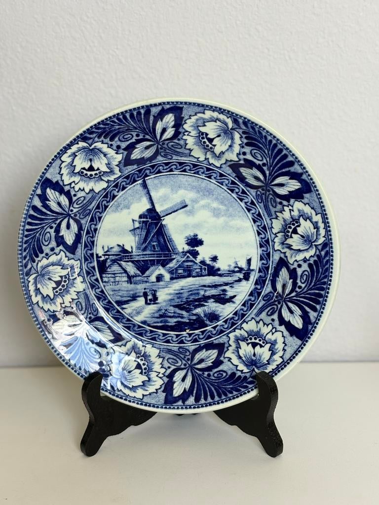 Moulin à vent Vintage Boch Belgium « Delft », Antiquités & Art, Antiquités | Céramique & Poterie, Enlèvement ou Envoi