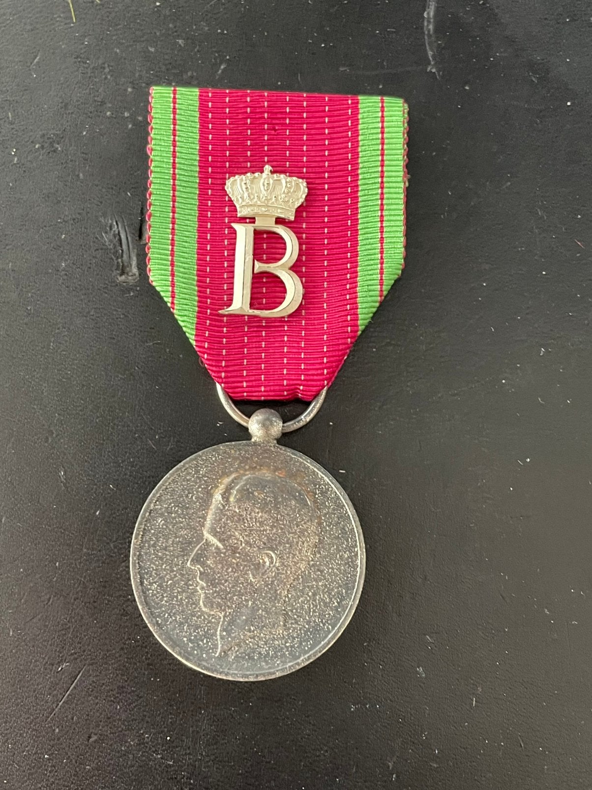 Medaille maison royale koningshuis baudouin zilver argent, Enlèvement ou Envoi
