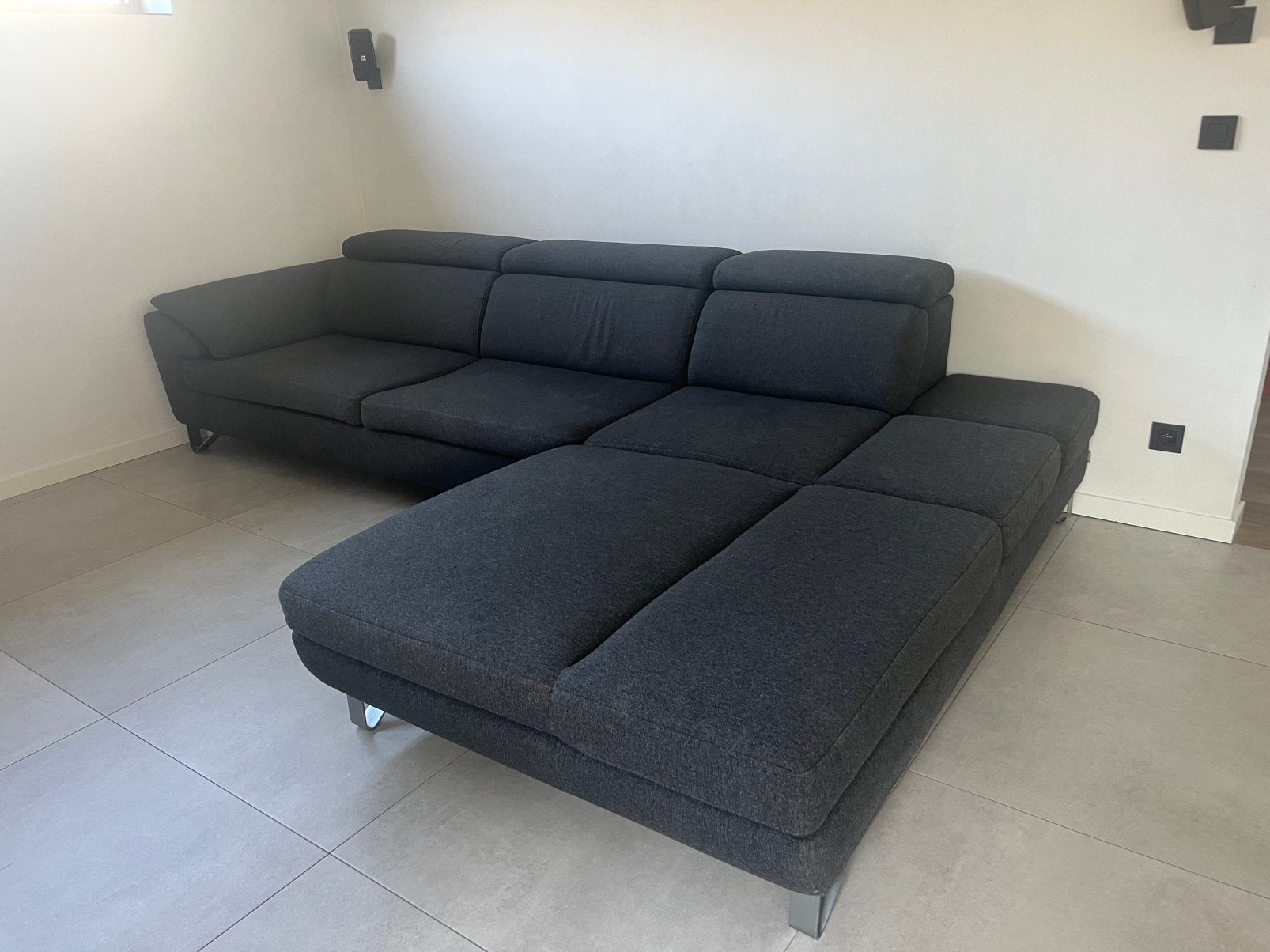 Siège - coin salon, Maison & Meubles, Canapés | Coins salons complets, Enlèvement, Utilisé, Tissus