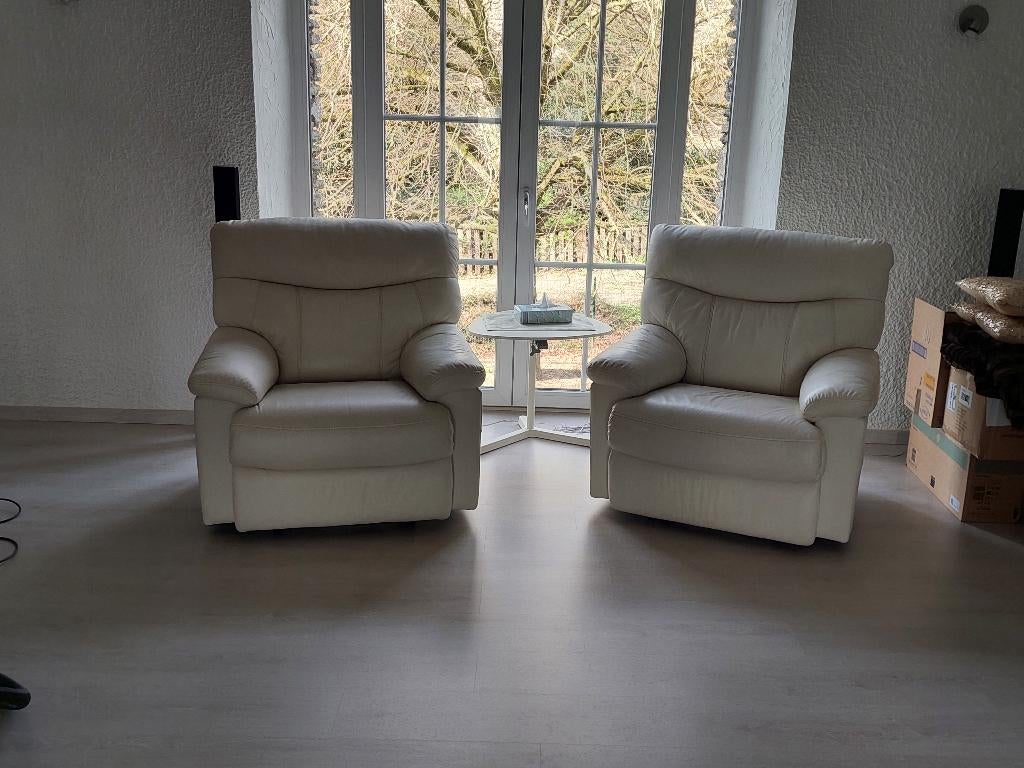 relax, Maison & Meubles, Fauteuils, Enlèvement, Comme neuf, Cuir