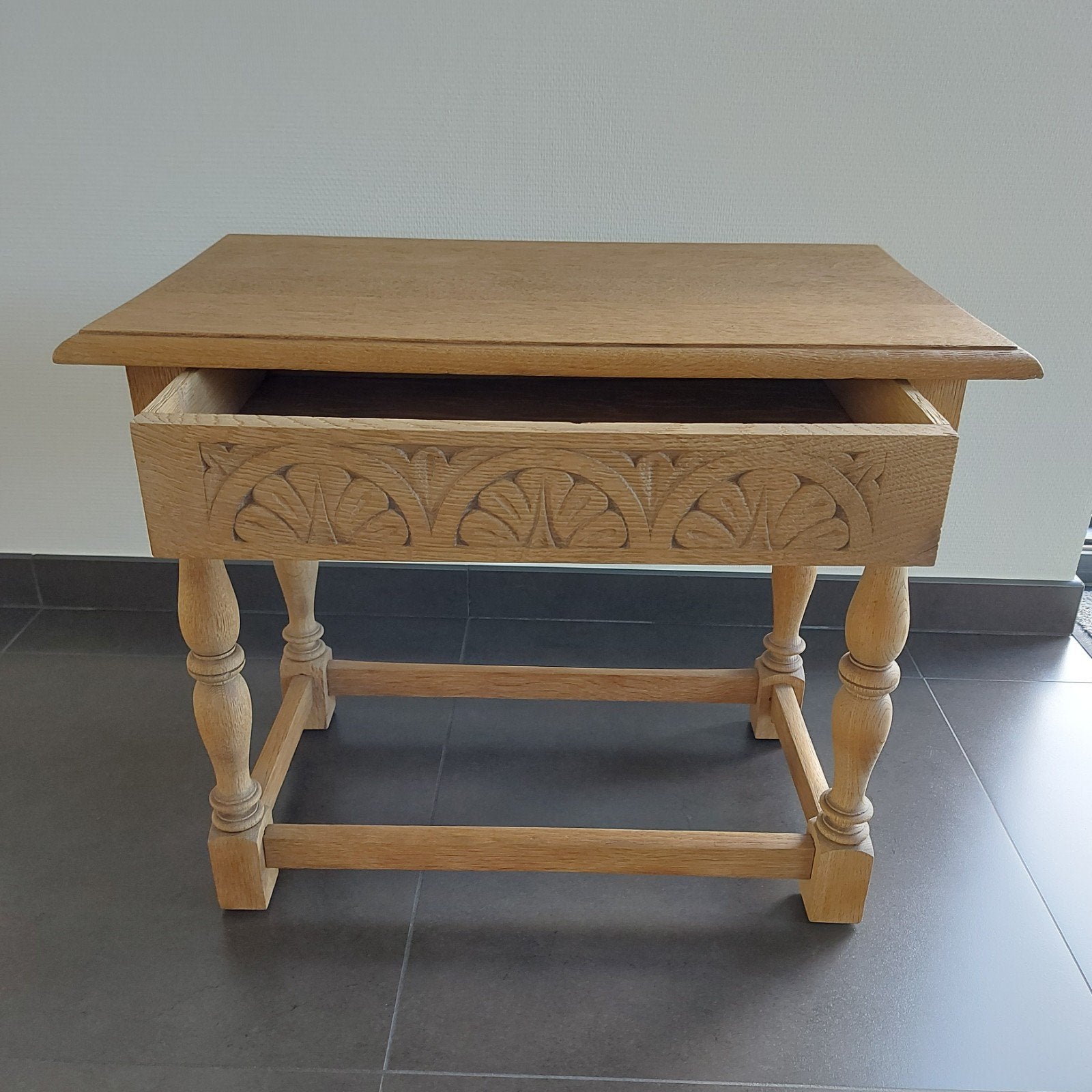 eiken tafel, Ophalen of Verzenden