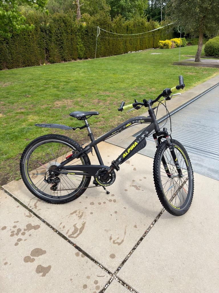 pneus de vélo pour enfants garçon/fille 26 pouces, Alpina, Enlèvement, Utilisé, Frein à disque