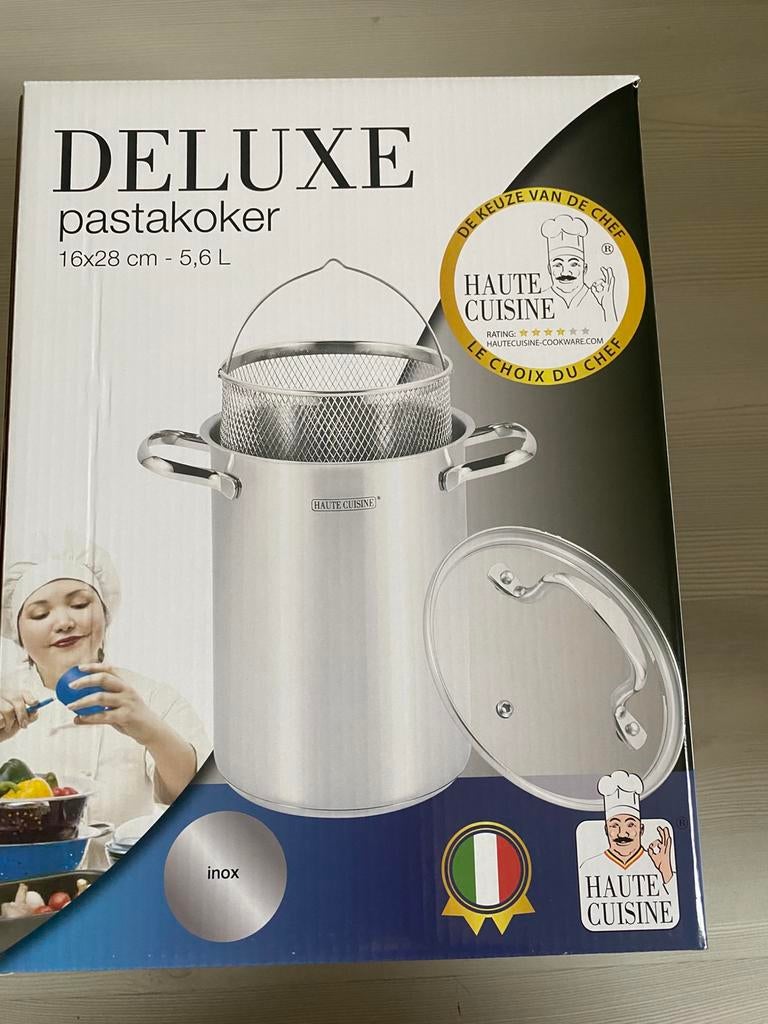 Deluxe pastakoker, Huis en Inrichting, Ophalen, Nieuw, Inox
