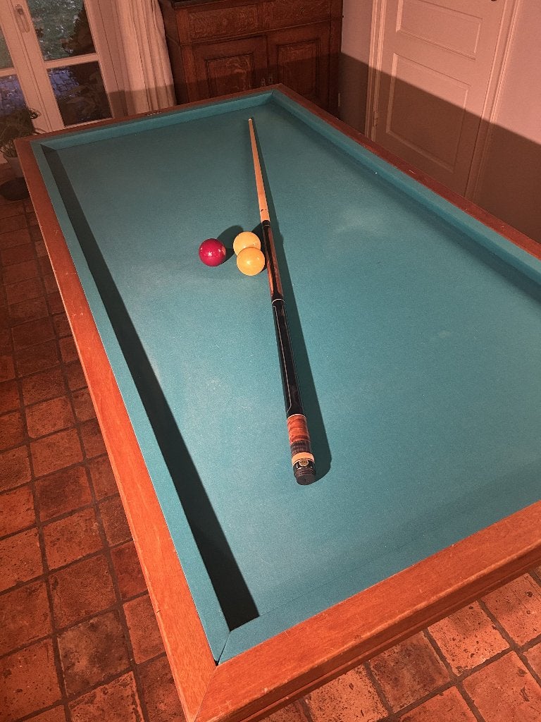 biljart tafel, Hobby en Vrije tijd, Ophalen, Gebruikt