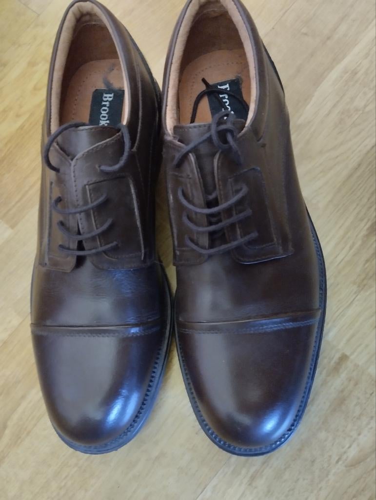 paire de chaussures « Brookville » marron de style italien., Vêtements | Hommes, Chaussures, Chaussures à lacets, Comme neuf, Brun