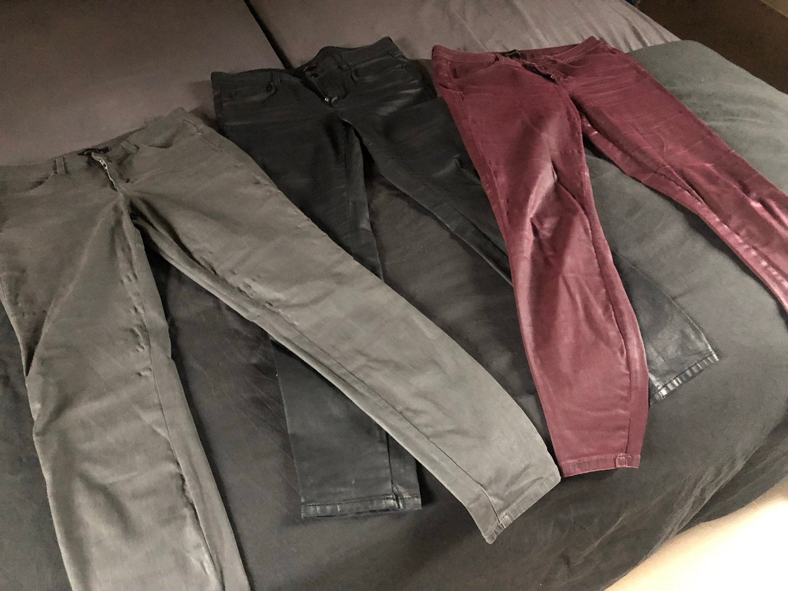 Massimo Dutti - skinny coated jeans, Ophalen of Verzenden, Zo goed als nieuw, Maat 38/40 (M)