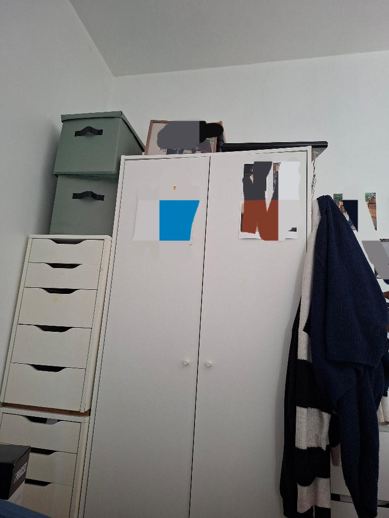 Kleerkast Ikea, Ophalen, Met deur(en), Gebruikt, 50 tot 100 cm