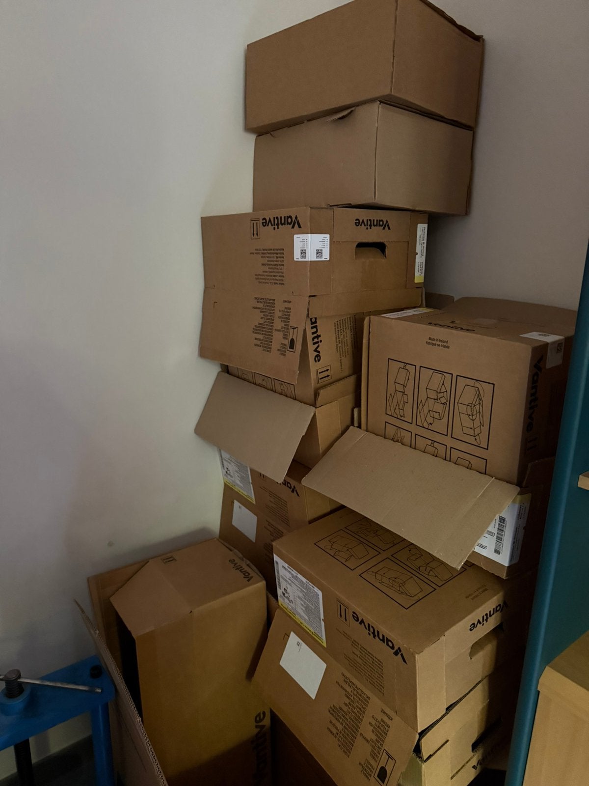 Boîtes en carton idéales pour déménagement l'archivage, Enlèvement, Comme neuf, Boîte