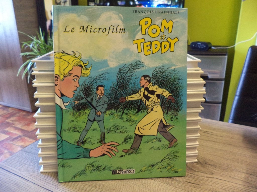 av 1 bd de Pom et Teddy 3.00 euro, Eén stripboek, Ophalen of Verzenden, Zo goed als nieuw