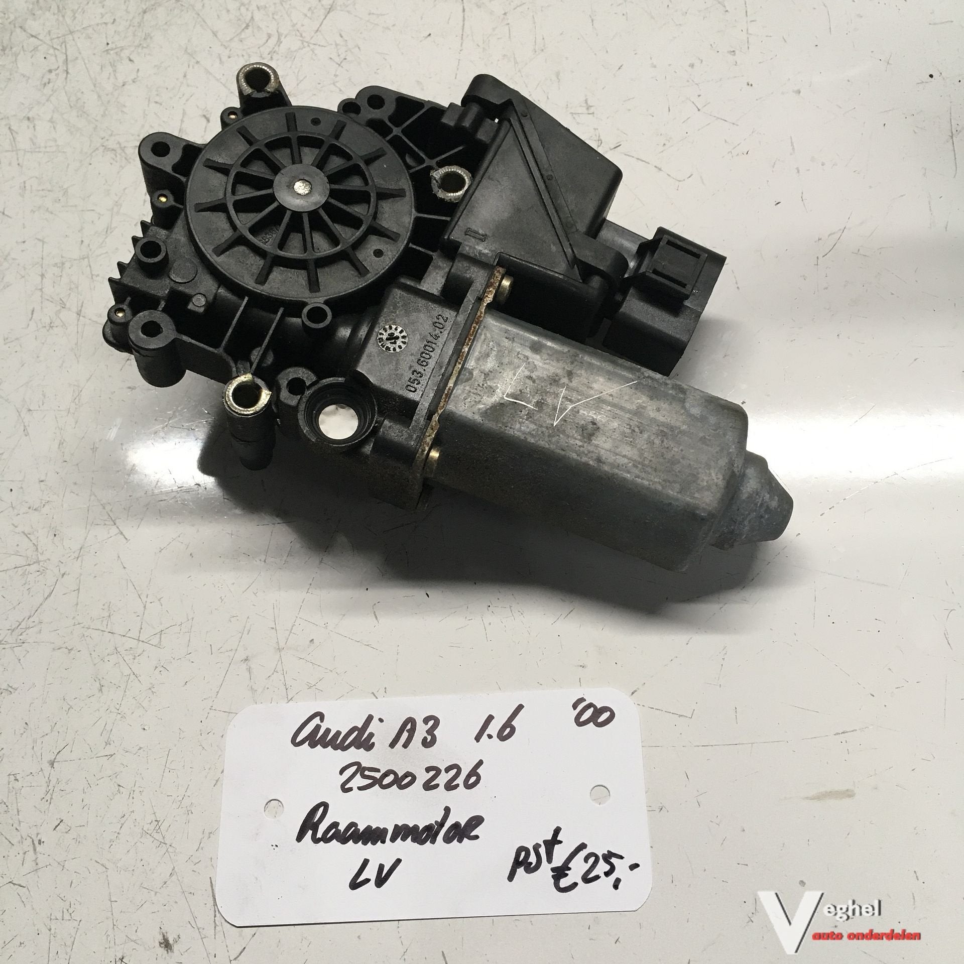 Audi A3 1.6 2000 2500226  Raammotor Linksvoor of Rechtsvoor, -, Utilisé, -, -
