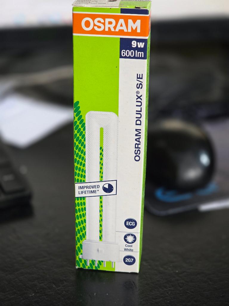Osram Dulux est de 9 watts, Neuf, Autres culots, Enlèvement, Moins de 30 watts
