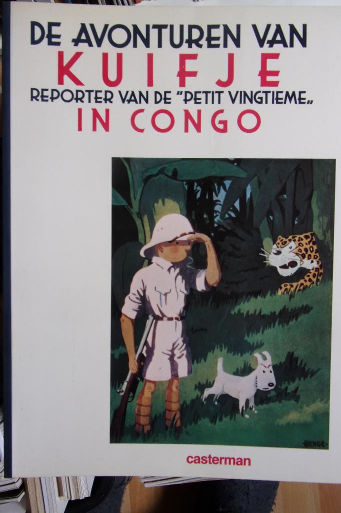 kuifje :  in congo    speciale uitgave, Boeken, Stripverhalen, Ophalen of Verzenden