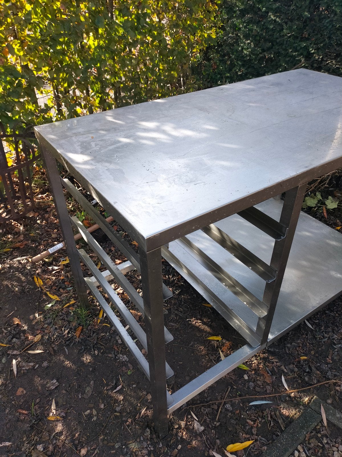 Inox werktafel, Zakelijke goederen, Ophalen