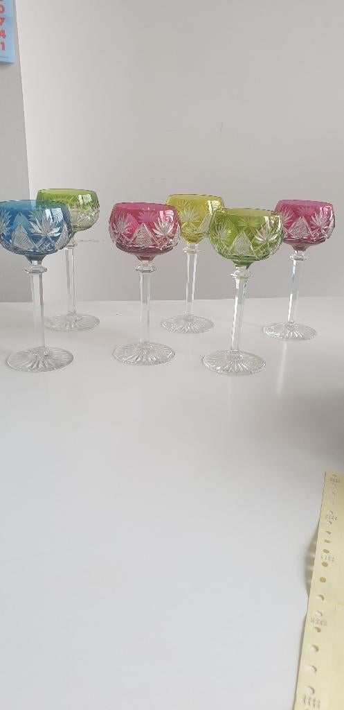 6 verres cristal VSL, Ophalen