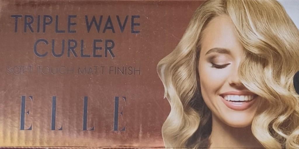 Elle Professional Triple Wave Curler, Ophalen of Verzenden, Nieuw