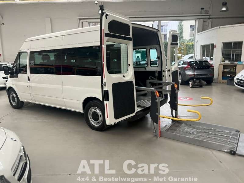 Ford Transit Minibus 8+1 | Mindervalidevervoer | lift | airc, Voorwielaandrijving, 4 deurs, Stof, Gebruikt