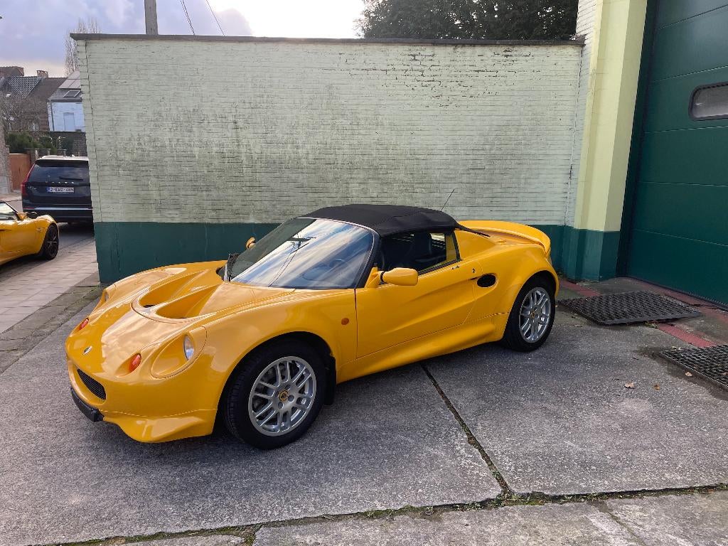 Lotus Elise mk1, Auto's, Lotus, Euro 2, Achterwielaandrijving, Zwart, Cabriolet