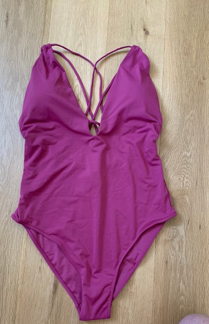 Badpak Women’s Secret, maat EU XL nieuw !, Ophalen of Verzenden, Nieuw, Paars, Badpak