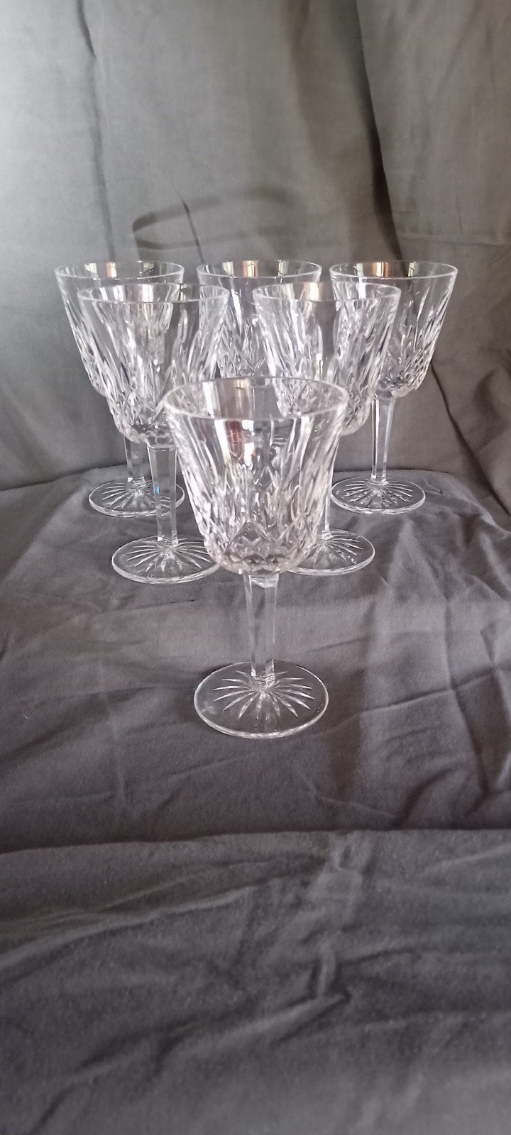 6 verres à vin Waterford, Collections, Enlèvement ou Envoi, Comme neuf