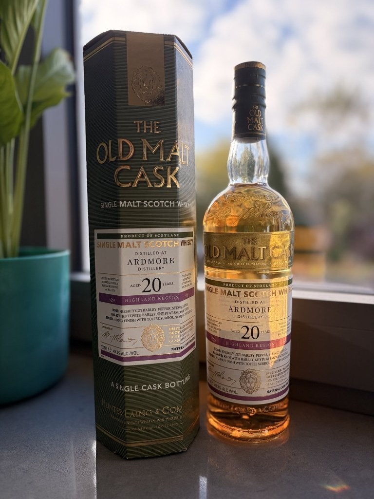 Ardmore 1996 20 Years - Old Malt Cask 70cl 49,3%, Ophalen of Verzenden, Nieuw, Overige typen