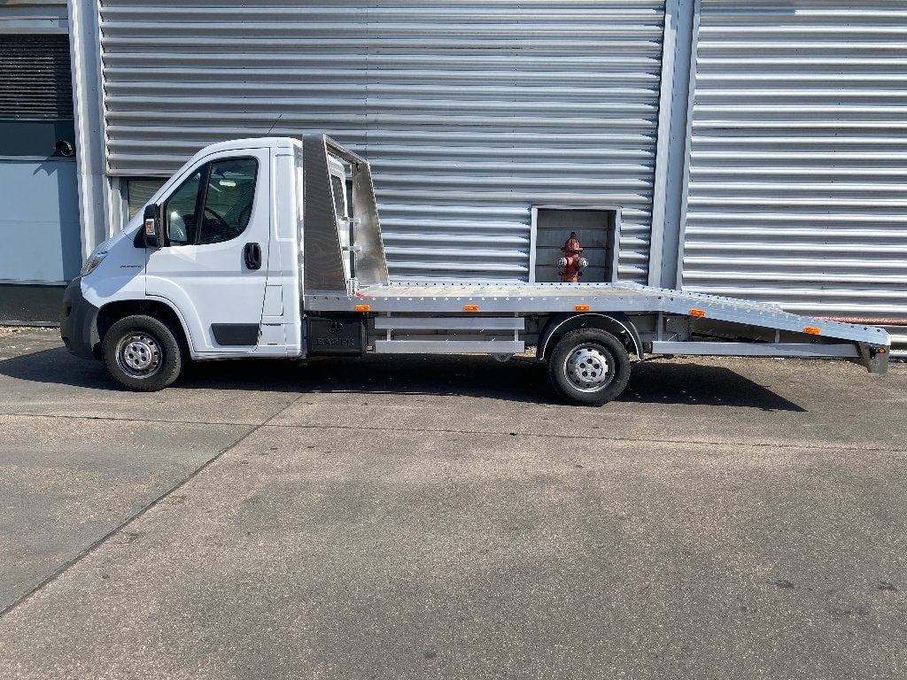 Fiat Ducato Takelwagen compleet aluimium, Euro 6 met Airco, Auto's, Bestelwagens en Lichte vracht, Bedrijf, ABS, Airbags, Airconditioning