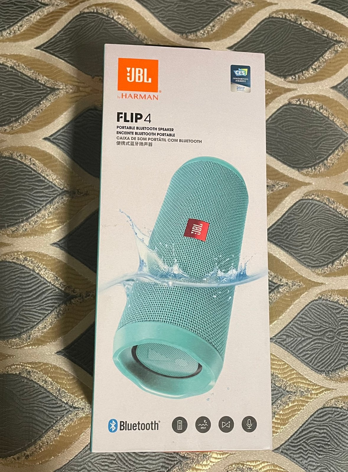 Jbl flip 4 mint groen, Audio, Tv en Foto, Overige Audio, Tv en Foto, Gebruikt, Ophalen
