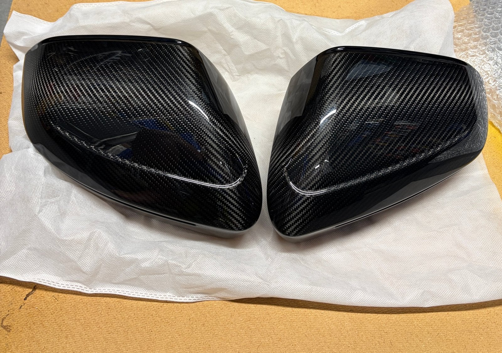 Orig BMW NIEUWE Carbon spiegelkappen voor 5 Serie G60 G61, Auto-onderdelen, Ophalen of Verzenden, Nieuw, BMW