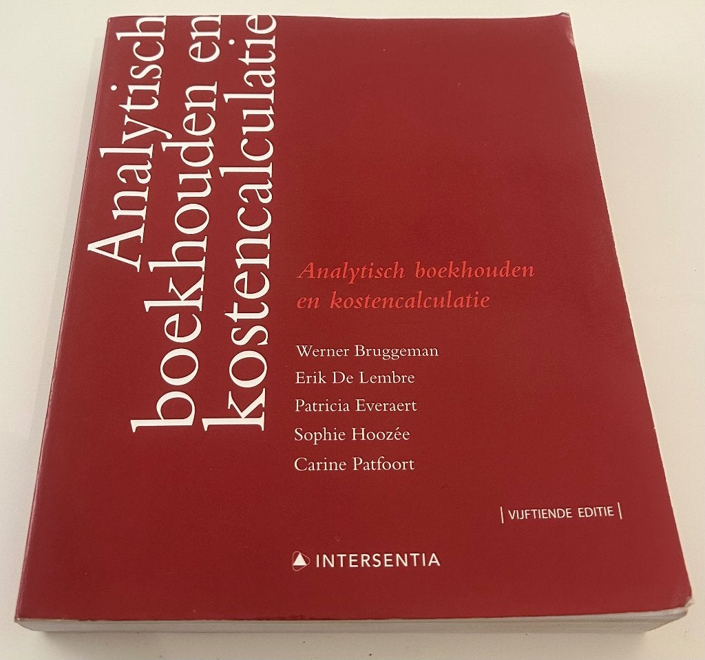 Handboek Handelswetenschappen Ugent, Ophalen, Zo goed als nieuw, Hoger Onderwijs