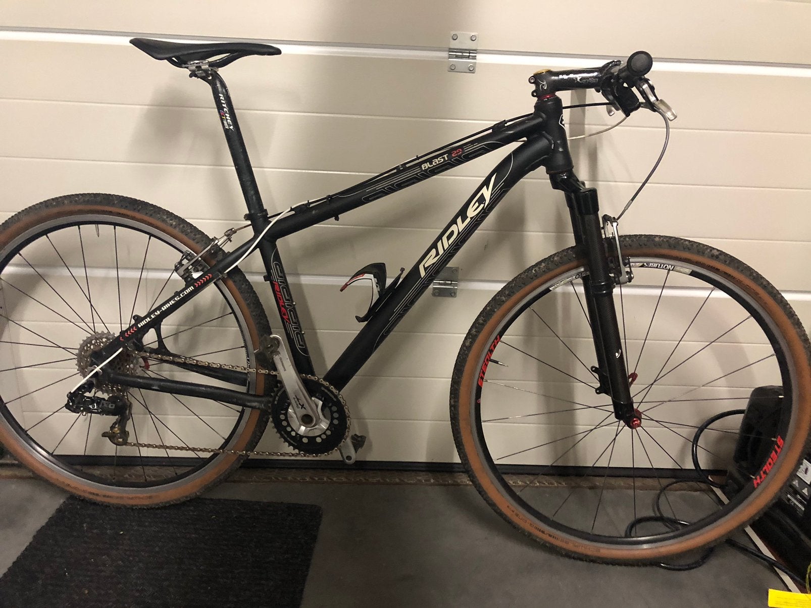 Ridley Hardtail alu mtb gravel beachracerr maat smal, Autres marques, Frein sur jante, 49 à 53 cm, Enlèvement