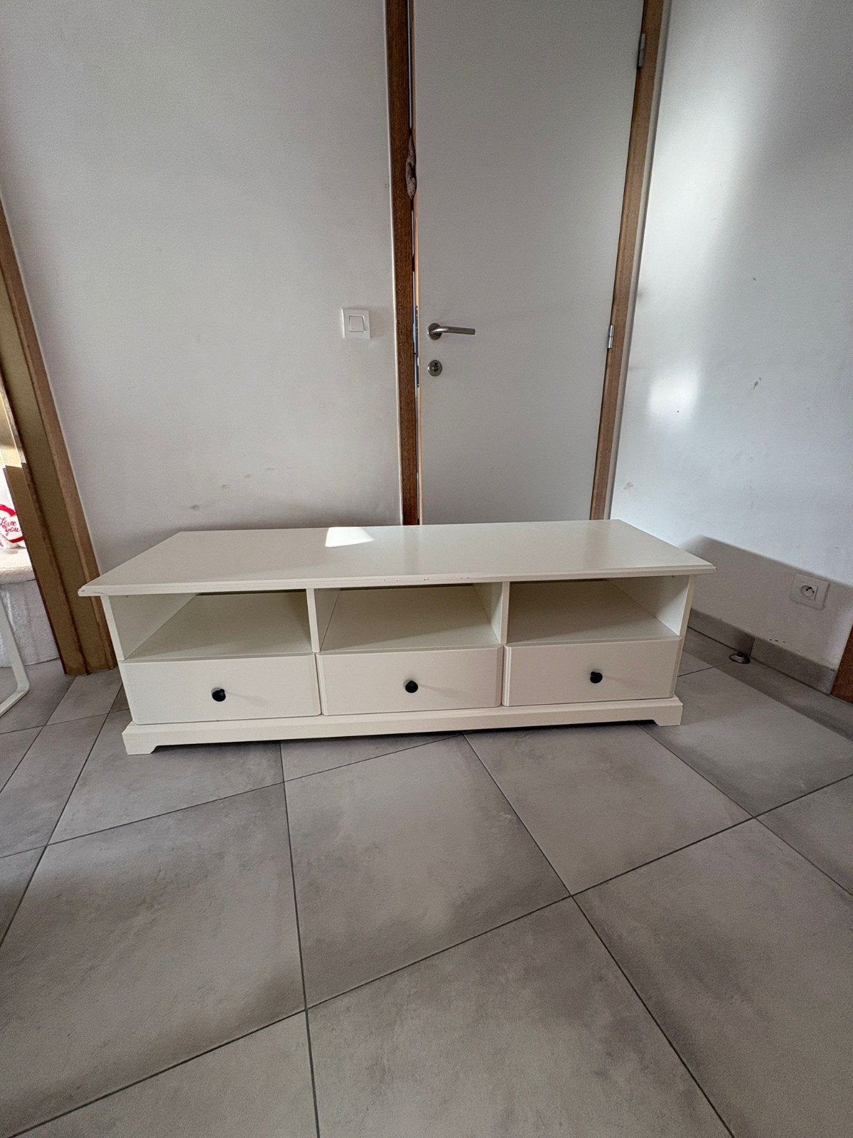 Tv meubel Ikea, Ophalen, Gebruikt, 100 tot 150 cm, Minder dan 100 cm